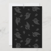 お化けのハロウィンパーティーに備えて 招待状 (裏面)