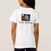 お化けのハロウィン楽しみ Tシャツ (裏面)