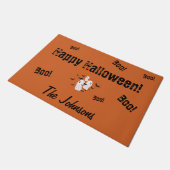 お化けのハロウィン装飾ドアマット ドアマット (アングル)