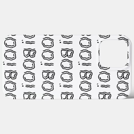 お化けのブー！ Case-Mate iPhoneケース (裏面 (横))