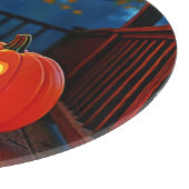 お化けの可愛いハロウィングローデザイン カッティングボード (角)