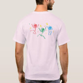 お化けの季節のかぼちゃの理由 ハロウィンTシャツ 楽しい Tシャツ (裏面)