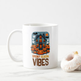 お化けの季節の雰囲気 コーヒーマグカップ