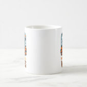 お化けの季節の雰囲気 コーヒーマグカップ (中央)