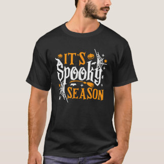 お化けの季節 おもしろハロウィン ゴースト スプーキー シーズン Tシャツ