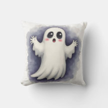 お化けの幽霊のハロウィンのスロー枕