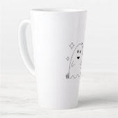 お化けの星ラインアートマグ カフェラテマグ (左アングル)