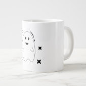 お化けの星ラインアートマグ ジャンボコーヒーマグカップ (正面右)