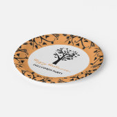 お化けの森 ハロウィン ペーパープレート (アングル)