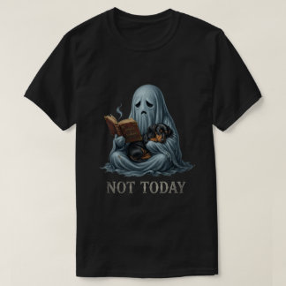 お化けの読書ハロウィン Tシャツ