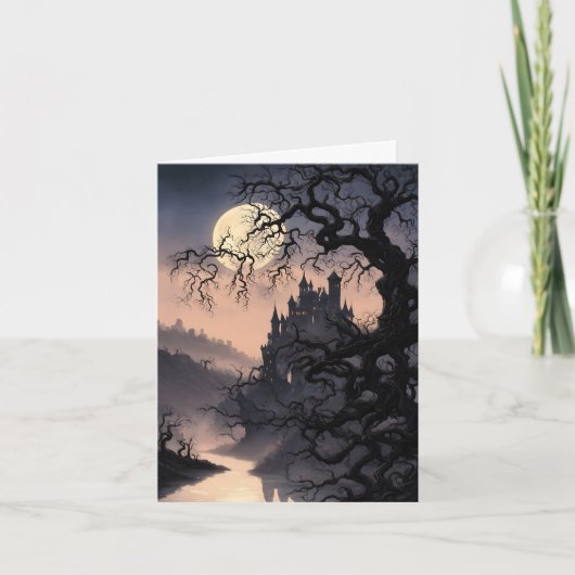 お化けの領域 ハロウィン シーズンカード (正面)