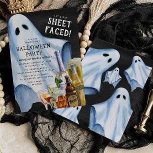 お化けの顔出しパネルでハロウィンを楽しもう 大人のための面白ハロウィンパーティー 招待状