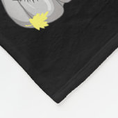 お化けコーヒー好きのためのブー珈琲ジャック・オ・ランタン フリースブランケット (角)