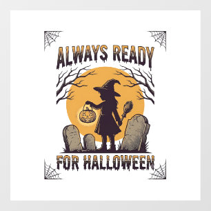 お化けシーズンのファン向けヴィンテージ・ハロウィンTシャツ_1 ウィンドウサイン