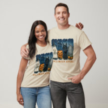 お化けシーズン ハロウィン ゴースト パンプキン Tシャツ
