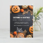 お化けハロウィンの招待状 招待状 (スタンド正面)