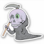 お化けハロウィンデザイン シール (正面)