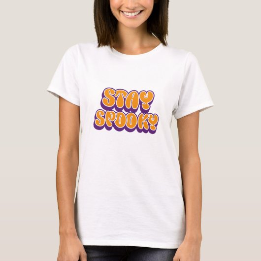 お化けハロウィンデザイン Tシャツ (正面)