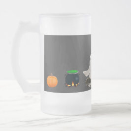 お化けハロウィンマグカップ フロストグラスビールジョッキ