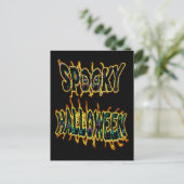 お化けハロウィン ポストカード (スタンド正面)
