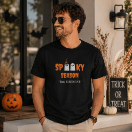 お化けハロウィンTシャツ スプーキーシーズンの幽霊デザイン Tシャツ