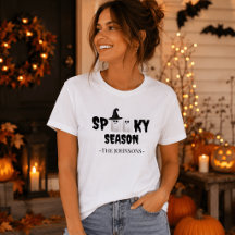 お化けハロウィンTシャツ スプーキーシーズンの幽霊デザイン