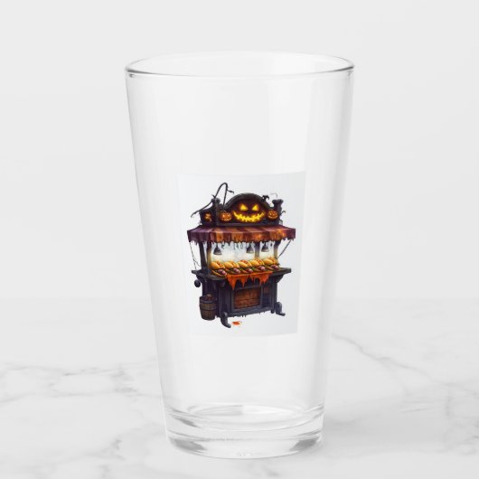 お化けホットドッグスタンド タンブラーグラス (正面)