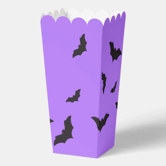 お化け屋敷のような楽しいハロウィンポップコーン フェイバーボックス (正面)