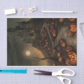 お化け屋敷のティッシュペーパーシート 薄葉紙 (クラフト)