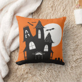 お化け屋敷のハロウィンのかわいい装飾用クッション クッション (ブランケット)