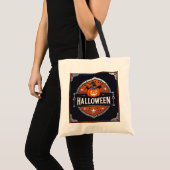 お化け屋敷のハロウィントートバッグ トートバッグ (正面(商品))