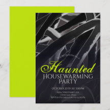 お化け屋敷の落成パーティー グレーグリーン ハロウィンパーティー
