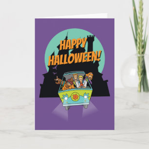 お化け屋敷のScooby-Doo "ミステリー" カード