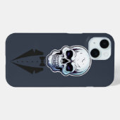 お化け屋敷スケルトンハロウィンTシャツ Case-Mate iPhoneケース (裏面 (横))