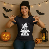 お化け屋敷ハロウィンハウス Tシャツ