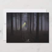 お化け屋敷ハロウィンパーティー 招待状 (裏面)