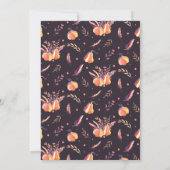 お化け屋敷ハロウィン誕生日パーティー 招待状 (裏面)