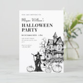お化け屋敷ハロウィン 招待状 (スタンド正面)
