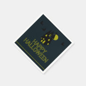 お化け屋敷 ハッピー ハロウィン スタンダードカクテルナプキン (角)