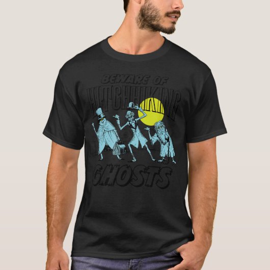 お化け屋敷 - ヒッチハイク Tシャツ (正面)