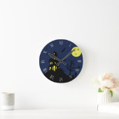 お化け屋敷 ラウンド壁時計 (ホーム)