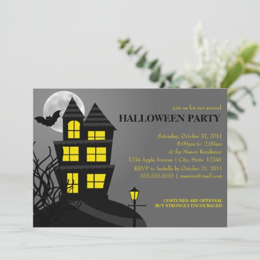 お化け屋敷 招待状 (スタンド正面)