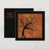 お化け森の招待状 招待状 (正面/裏面)