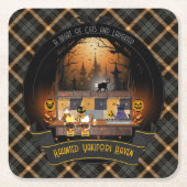 お化け焼き鳥ヘブン ペーパーコースター (正面)