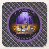 お化け焼き鳥ヘブン ペーパーコースター (正面)