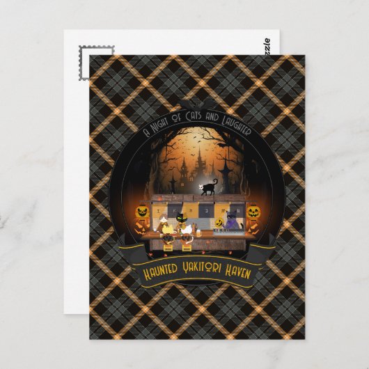 お化け焼き鳥ヘブン ポストカード (正面/裏面)