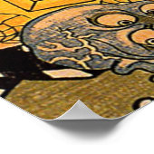 お化け蜘蛛, 国芳, Monster Spider, Kuniyoshi, Ukiyo-e ポスター (角)