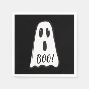 お化け!かわいいおばけ ハロウィン 衣装 パーティー スタンダードカクテルナプキン