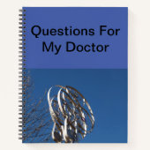 お医者様へのご質問 ノートブック (正面)