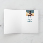 お卒業誇りを持ったおめでとう カード (内部)